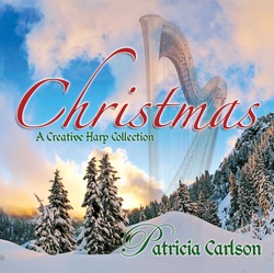 Patricia Carlson, harpist, Christmas CD 
